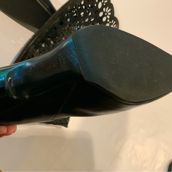 CasadeiI leather lace boots sz 10 B - Picture 5 of 11